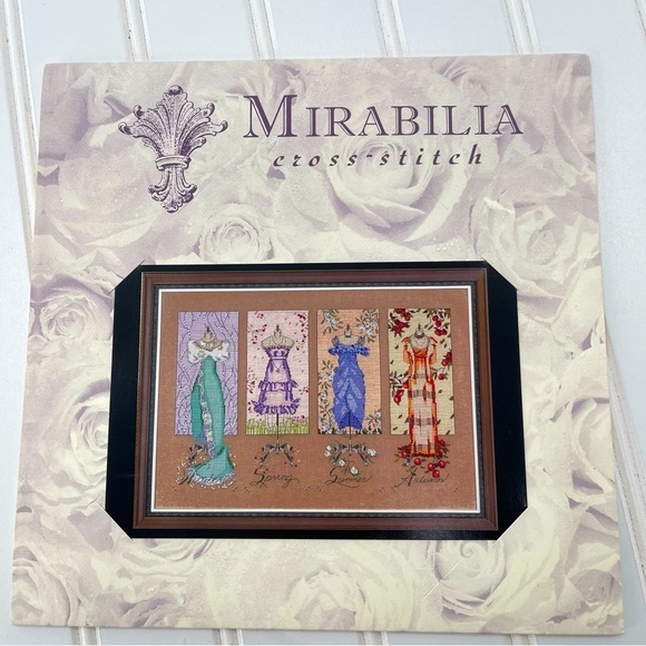 Mirabilia Designs "Dressmakers' Daughter" Cross Stitch Pattern Nora Corbett - Picture 1 of 5